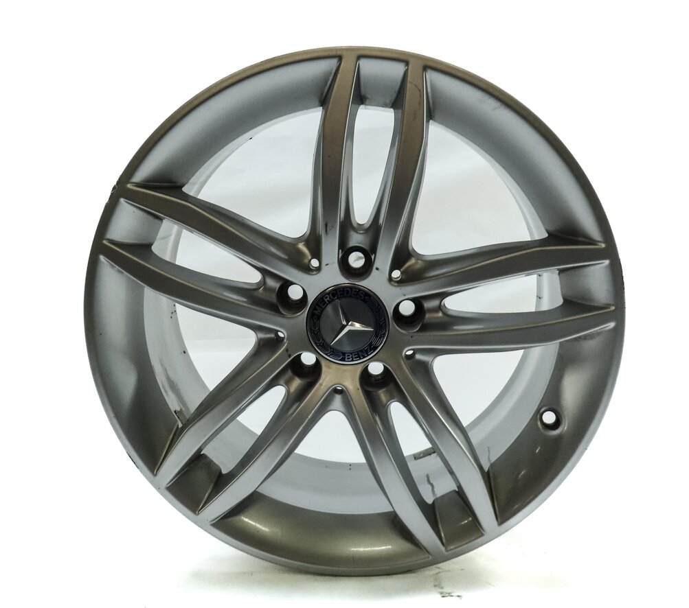 Thumbnail 3: 12-14 MERCEDES BENZ C250 C300 C350 (W204) 17x7.5 - 10-SPOKE ALUMINUM WHEEL RIM