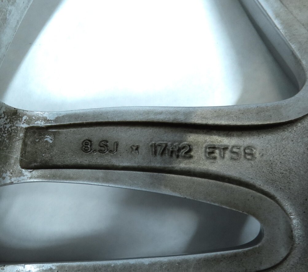 Thumbnail 9: 12-14 MERCEDES BENZ C250 C300 C350 (W204) 17x8.5 - 10-SPOKE ALUMINUM WHEEL RIM