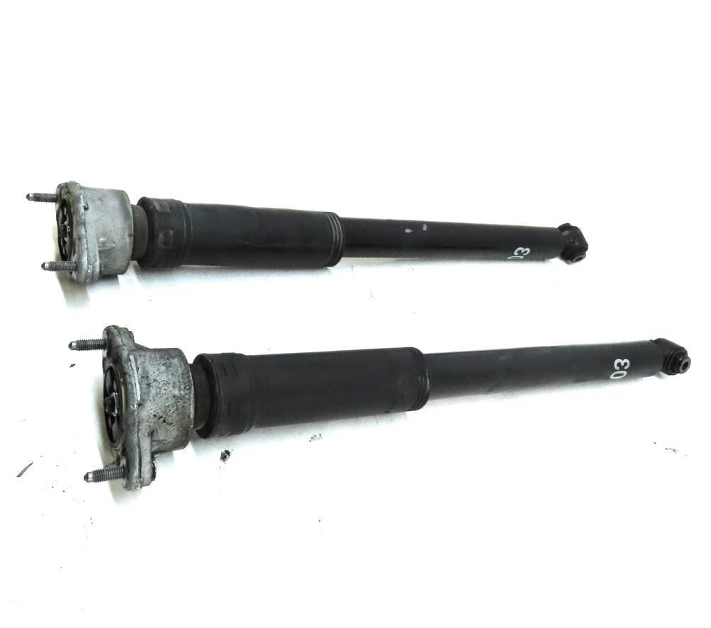 Thumbnail 5: 13 MERCEDES C250 (W204) RWD REAR LEFT & RIGHT SPORT SUSPENSION SHOCK STRUT SET 2