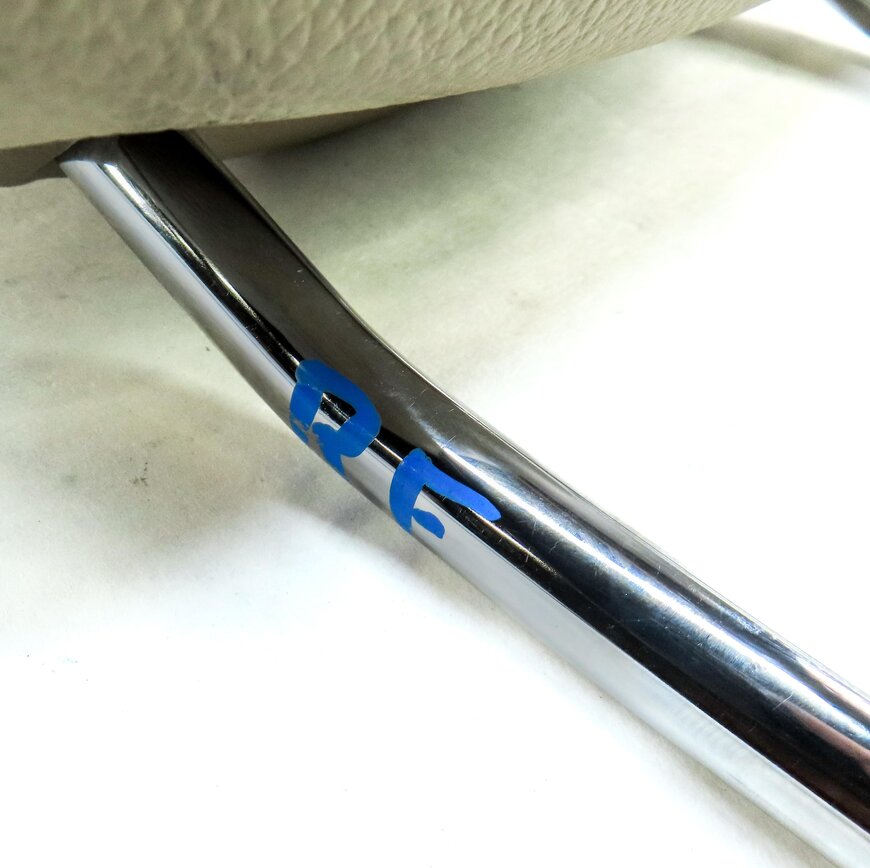 Thumbnail 6: 13-14 MERCEDES C CLASS (W204) FRONT LEFT OR RIGHT ACTIVE SEAT HEADREST (BEIGE)