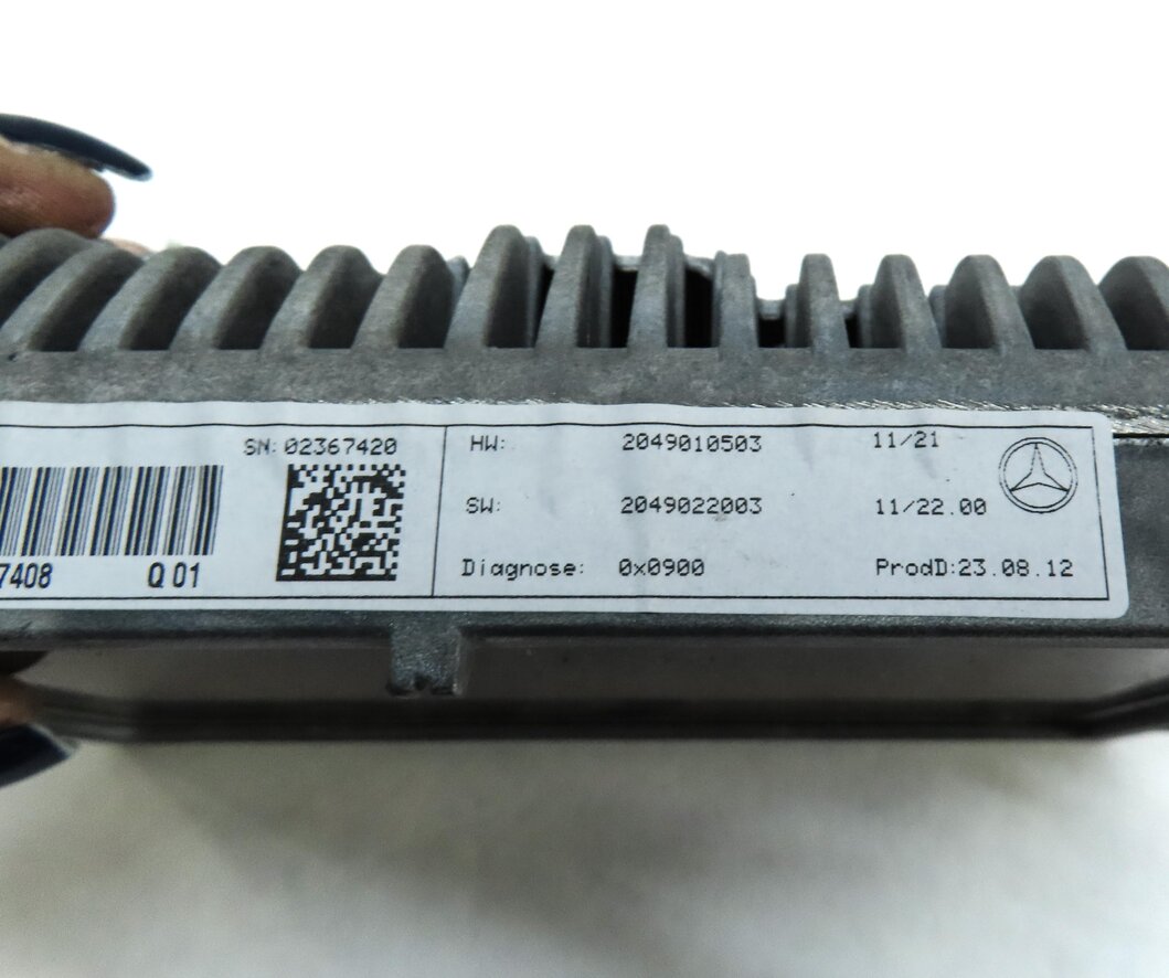 Thumbnail 5: 12-16 MERCEDES C GL ML SLK (W204 W166 W172 X166) GPS NAVIGATION DISPLAY SCREEN