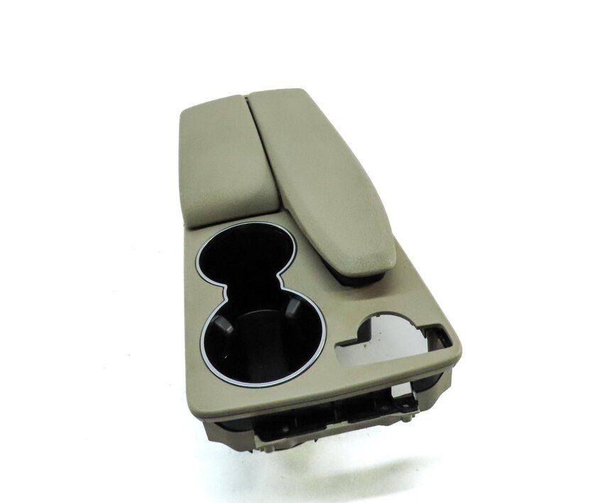 12-15 MERCEDES C-CLASS (W204) FRONT CENTER CONSOLE ARMREST COMPARTMENT (BEIGE)