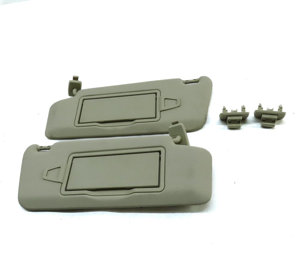 Thumbnail 2: 2008-2014 MERCEDES BENZ C-CLASS (W204) FRONT LEFT & RIGHT SUNVISOR SET (BEIGE)