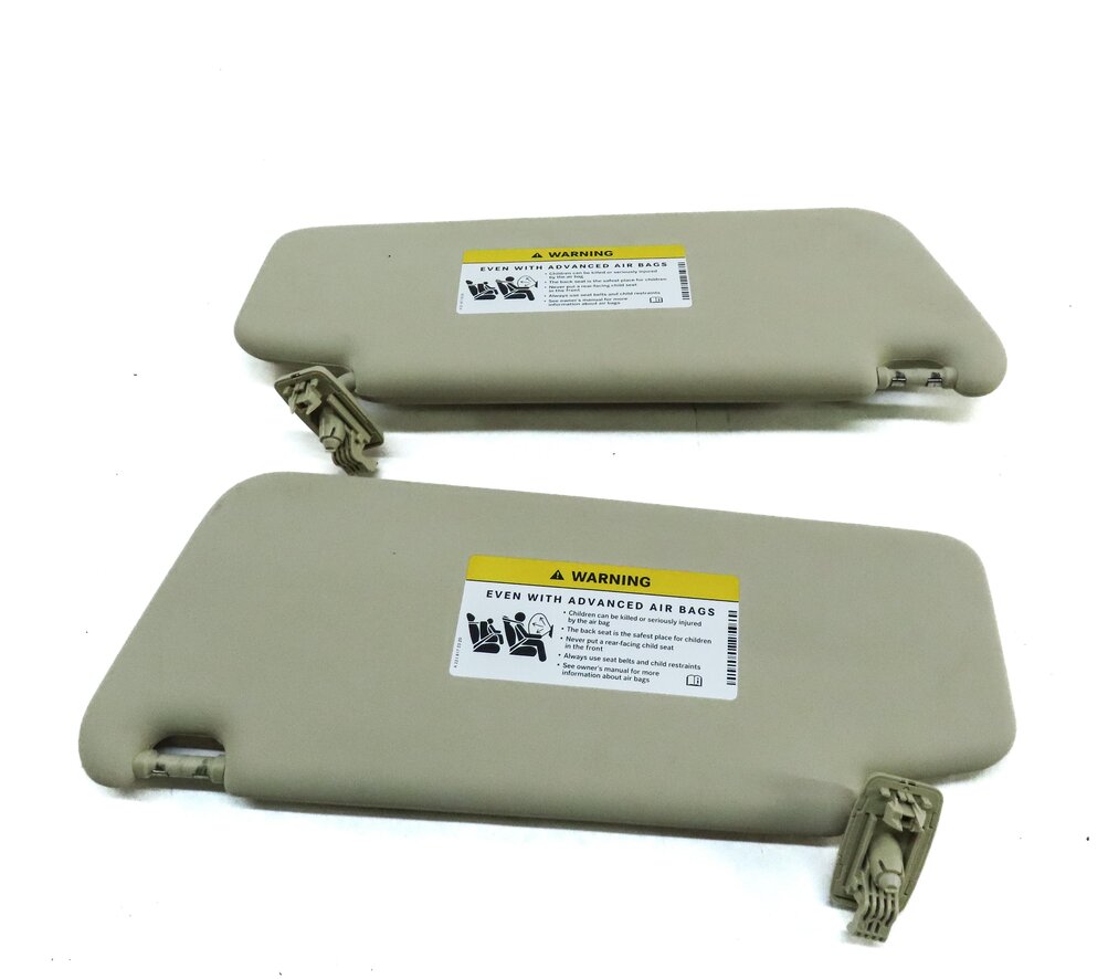 Thumbnail 6: 2008-2014 MERCEDES BENZ C-CLASS (W204) FRONT LEFT & RIGHT SUNVISOR SET (BEIGE)