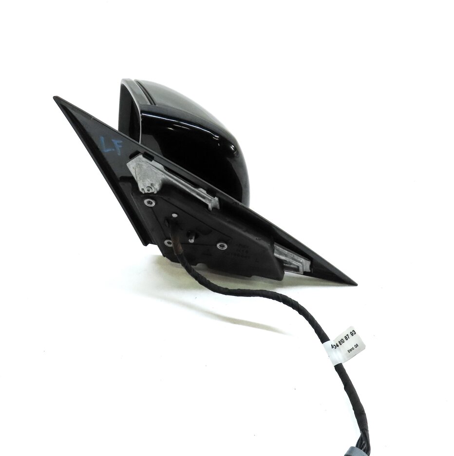 Thumbnail 4: 12-14 MERCEDES C250 (W204) LEFT DRIVER HEATED AUTODIM MEMORY DOOR MIRROR (BLACK)