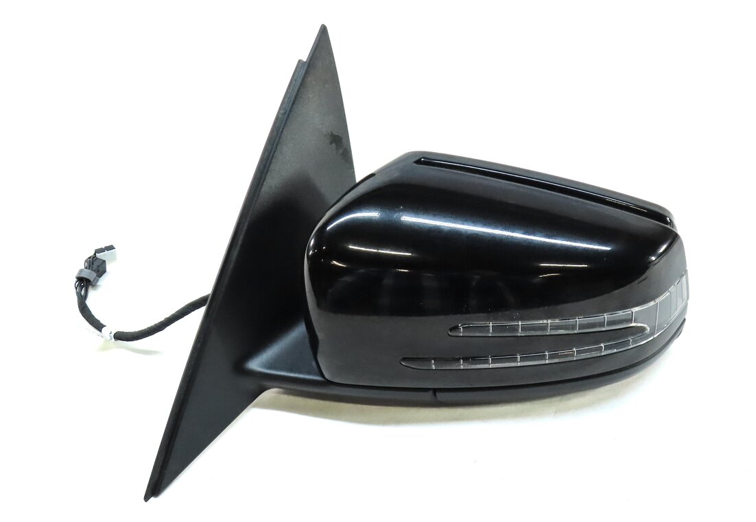 Thumbnail 5: 12-14 MERCEDES C250 (W204) LEFT DRIVER HEATED AUTODIM MEMORY DOOR MIRROR (BLACK)
