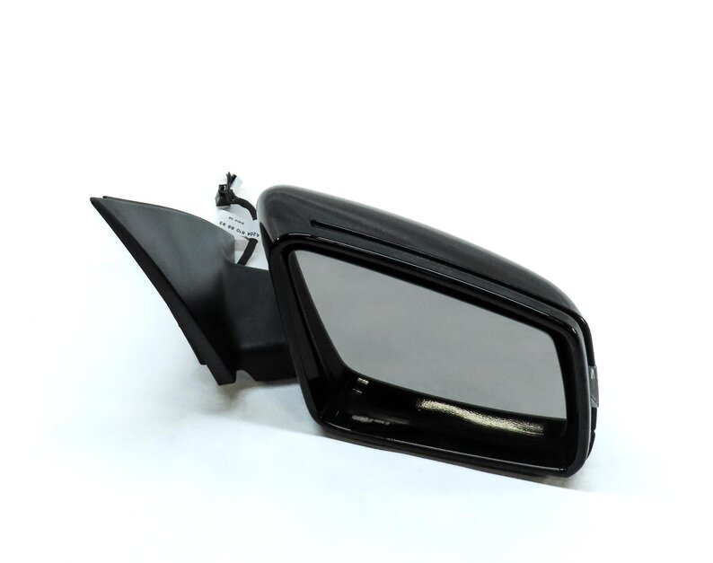 Thumbnail 3: 12-14 MERCEDES C-CLASS (W204) RIGHT HEATED AUTODIM MEMORY DOOR MIRROR (BLACK)