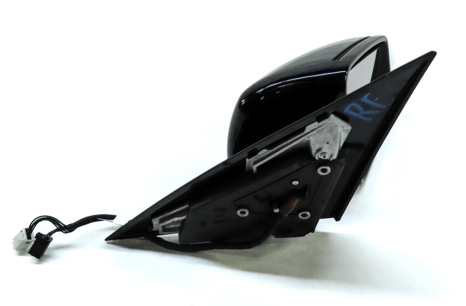 Thumbnail 4: 12-14 MERCEDES C-CLASS (W204) RIGHT HEATED AUTODIM MEMORY DOOR MIRROR (BLACK)