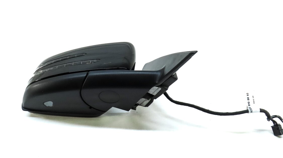 Thumbnail 6: 12-14 MERCEDES C-CLASS (W204) RIGHT HEATED AUTODIM MEMORY DOOR MIRROR (BLACK)