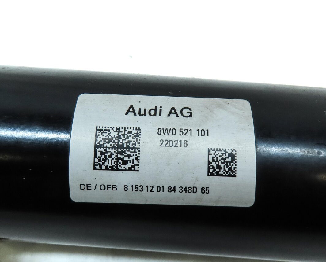 Thumbnail 5: 2017-2019 AUDI A4 ALLROAD (B9 8W) AWD REAR DRIVESHAFT DRIVELINE DRIVE LINE SHAFT