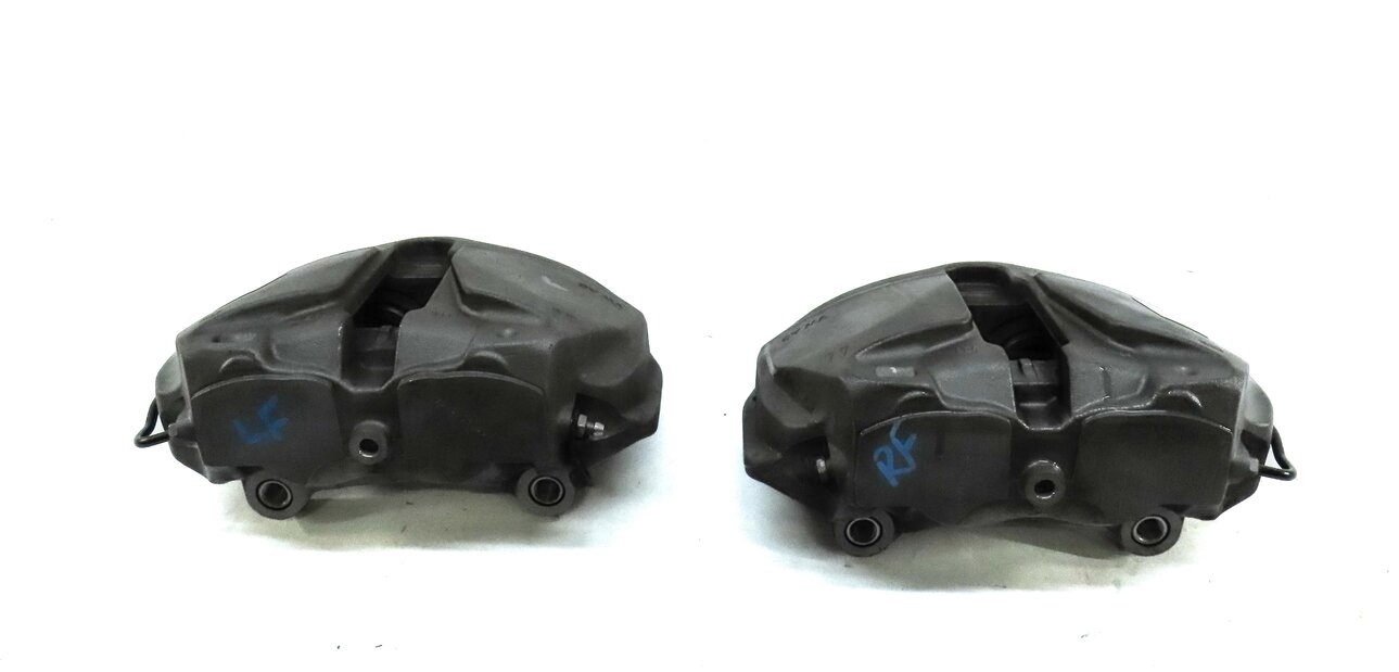 Thumbnail 4: 2017-2019 AUDI A4 A5 (B9 8W 8W6 F5) FRONT LEFT & RIGHT BRAKE CALIPER SET-2