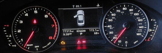 Thumbnail 2: 2017-2019 AUDI A4 ALLROAD (B9 8W) SPEEDOMETER INSTRUMENT GAUGE CLUSTER (MPH 77k)