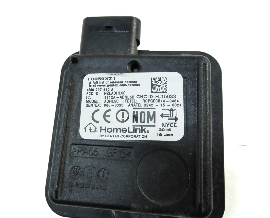 Thumbnail 6: 2017 AUDI A4 (B9 8W) HOMELINK GARAGE DOOR GATE OPENER CONTROL MODULE