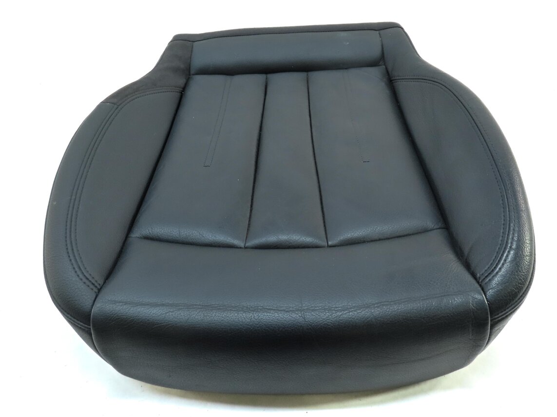 Thumbnail 2: 2017 AUDI A4 (B9 8W) FRONT LEFT DRIVER LOWER BOTTOM HEATED SEAT CUSHION (BLACK)
