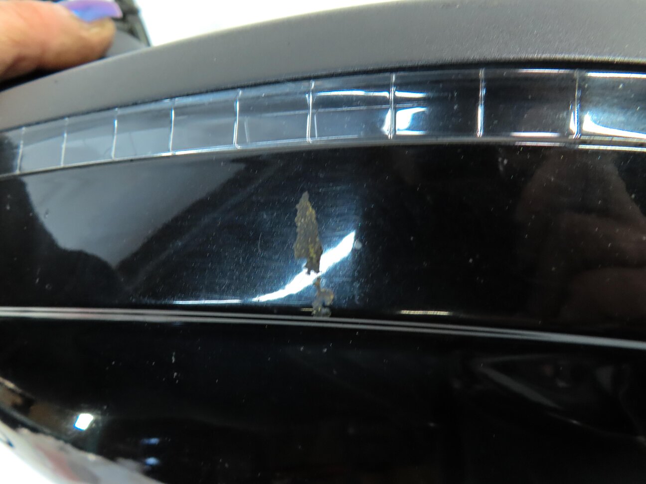 Thumbnail 6: 17-19 AUDI A4 (B9 8W) RIGHT PASSENGER HEATED MEMORY AUTODIM DOOR MIRROR (BLACK)