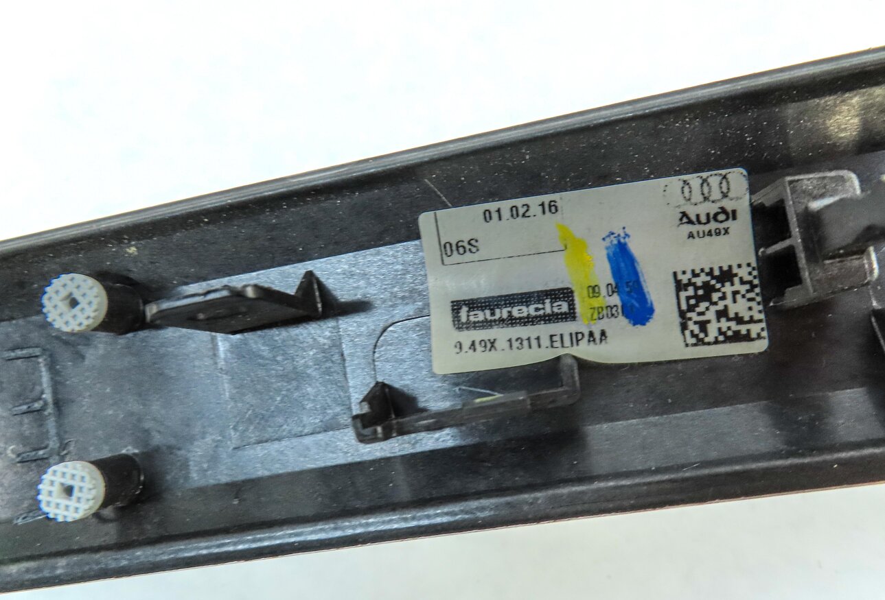 Thumbnail 17: 2017 AUDI A4 (B9 8W) DASH DOOR CONSOLE INTERIOR TRIM PANEL SET (ALUMINUM ELIPSE)