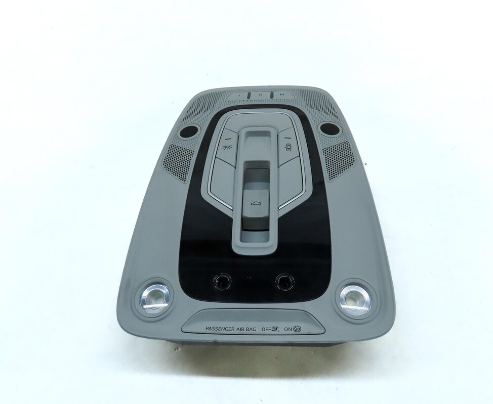 Thumbnail 2: 2017 AUDI A4 (B9 8W) FRONT INTERIOR MAP READING DOMELIGHT DOME LIGHT LAMP (GRAY)