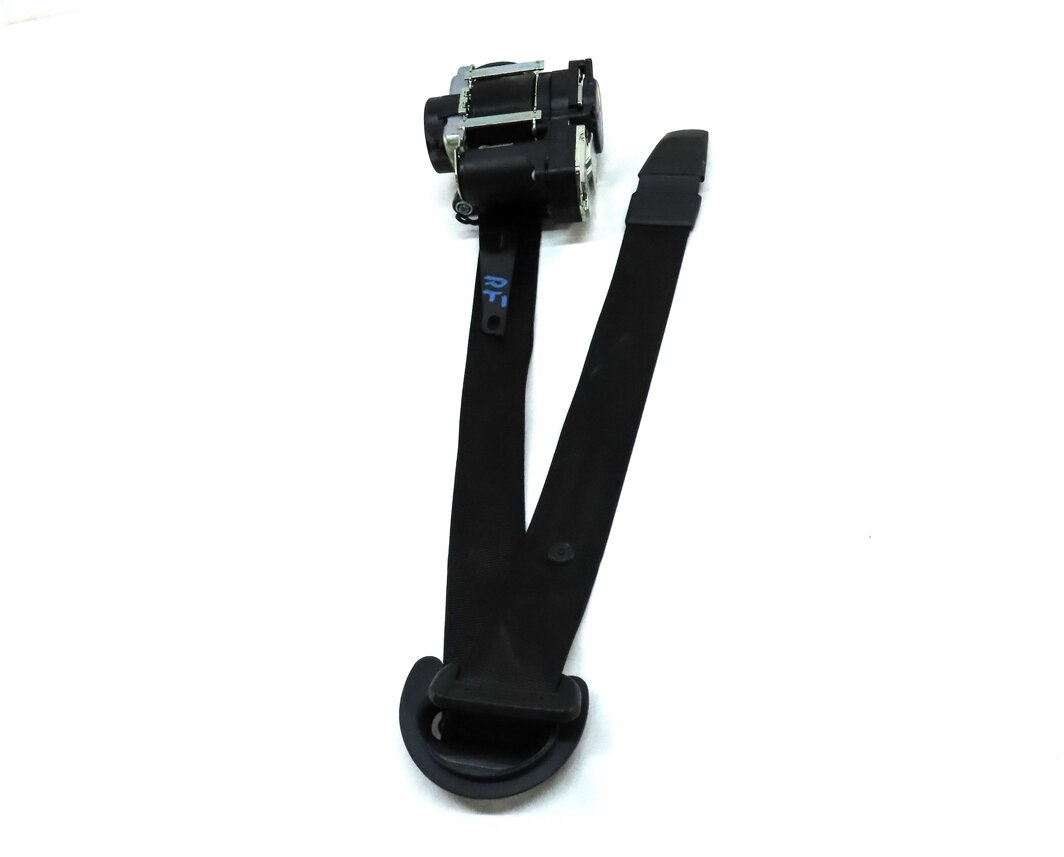 Thumbnail 2: 17-21 AUDI A4 ALLROAD (B9 8W) FRONT RIGHT PASSENGER SEATBELT RETRACTOR (BLACK)