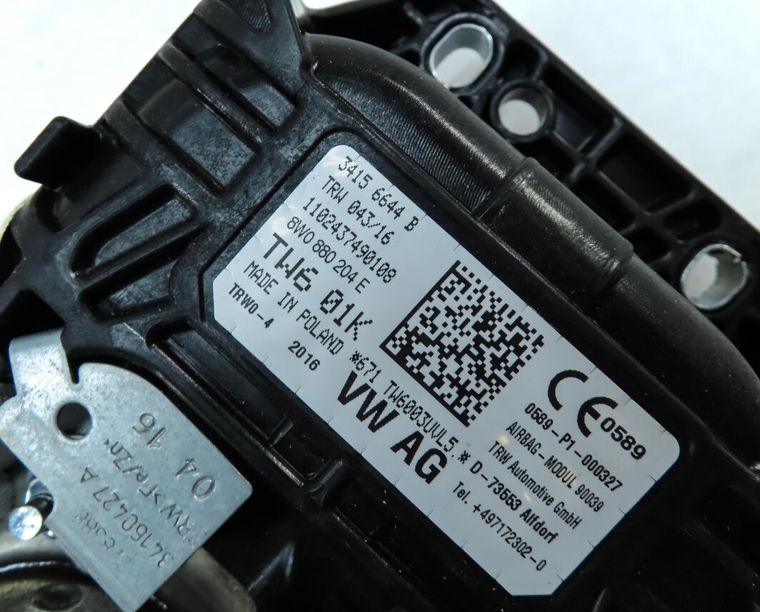 Thumbnail 7: 2017-2018 AUDI A4 ALLROAD (B9 8W) RIGHT FRONT PASSENGER DASH AIRBAG SRS