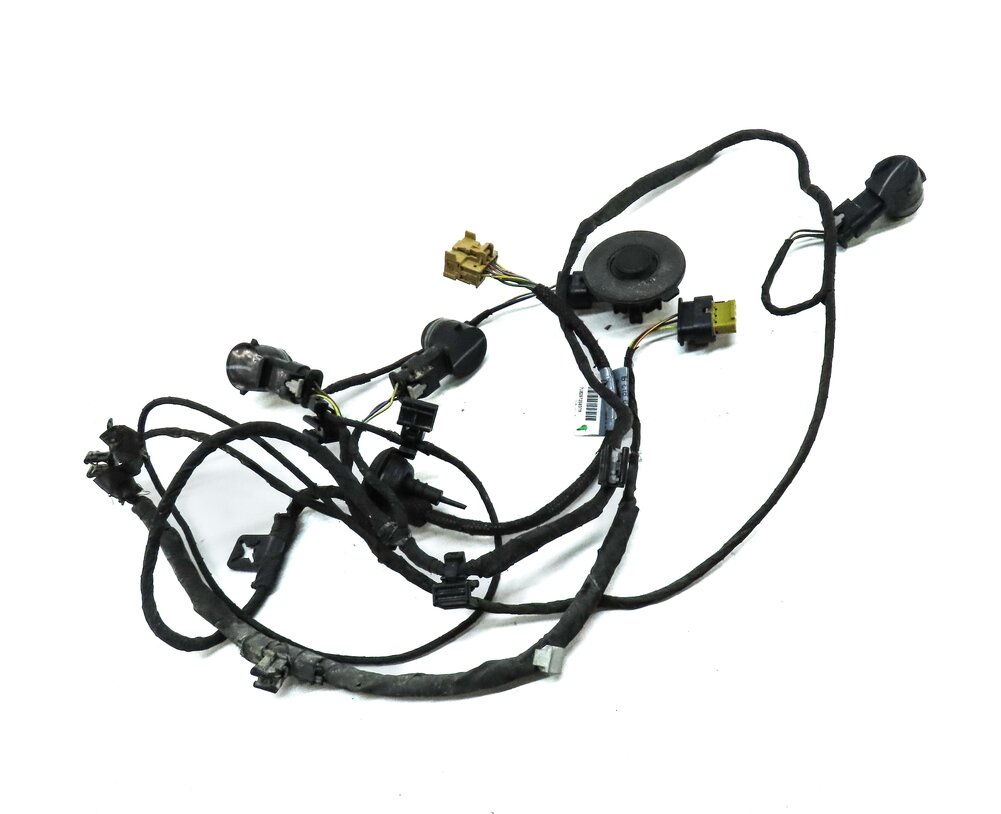 2017 AUDI A4 (B9 8W) REAR PDC PARK DISTANCE SENSOR SET w/ HARNESS (BLACK)