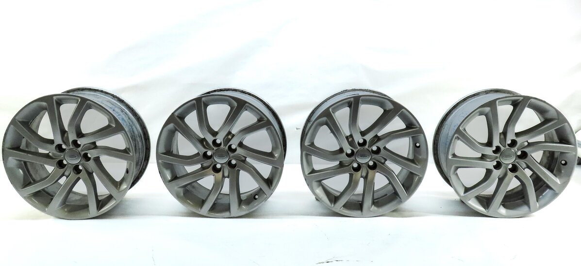 16-19 LAND ROVER DISCOVERY SPORT L550 18x8 INCH ANGLED V 5 SPOKE WHEEL RIM SET 4