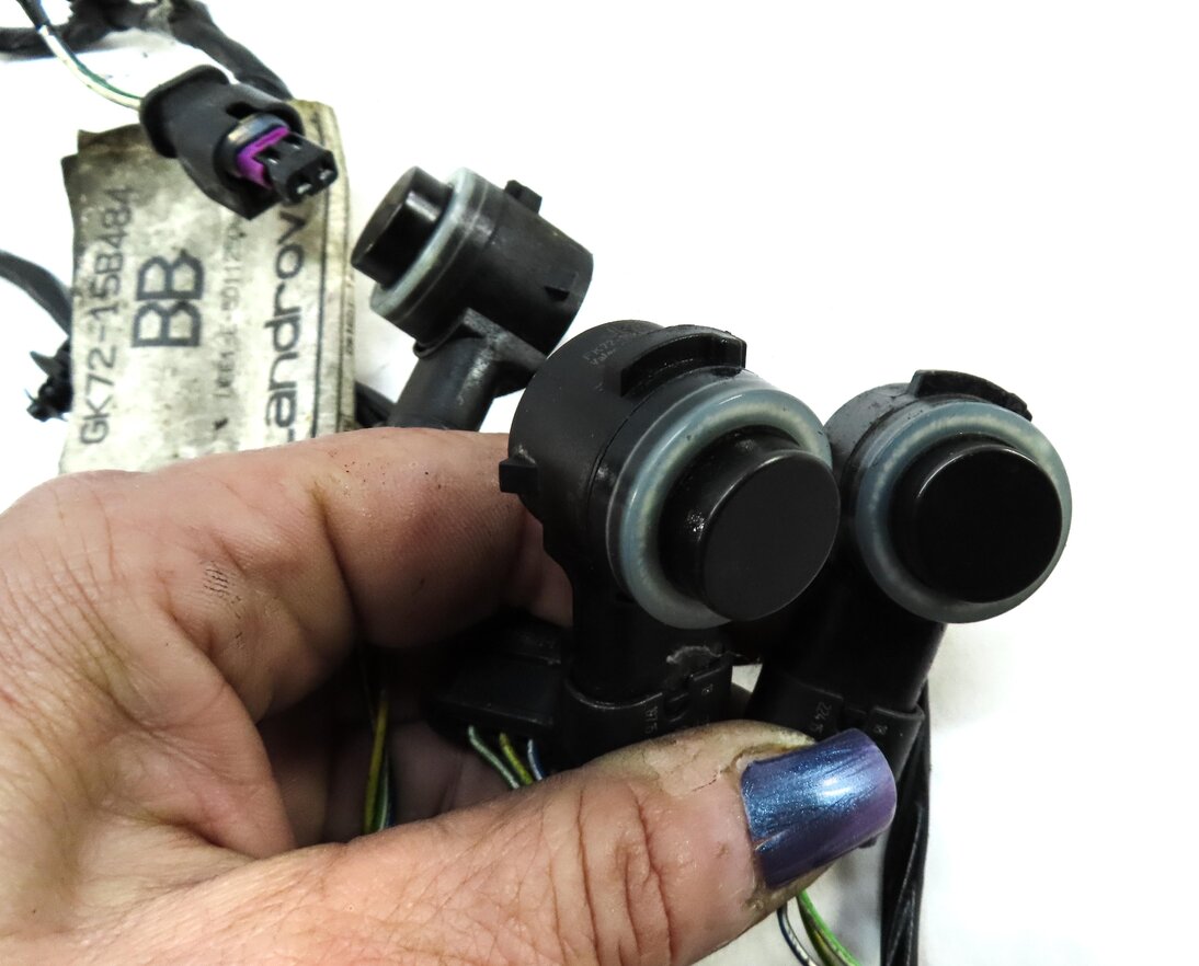 Thumbnail 6: 2016 DISCOVERY SPORT (L550) REAR PARK ASSIST PDC SENSOR SET4 (BLACK) w/ HARNESS