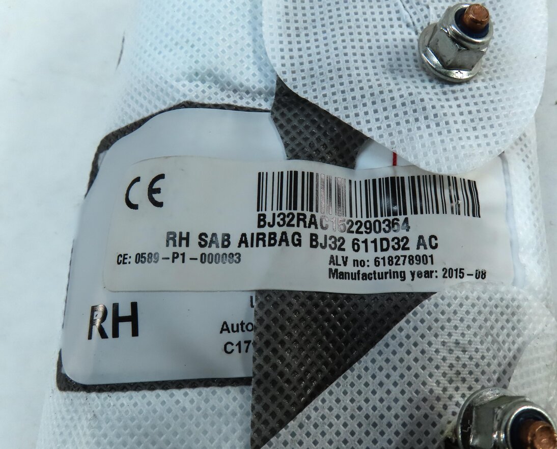 Thumbnail 4: 2012-2019 DISCOVERY SPORT EVOQUE (L538 L550) RIGHT FRONT PASSENGER SEAT AIRBAG