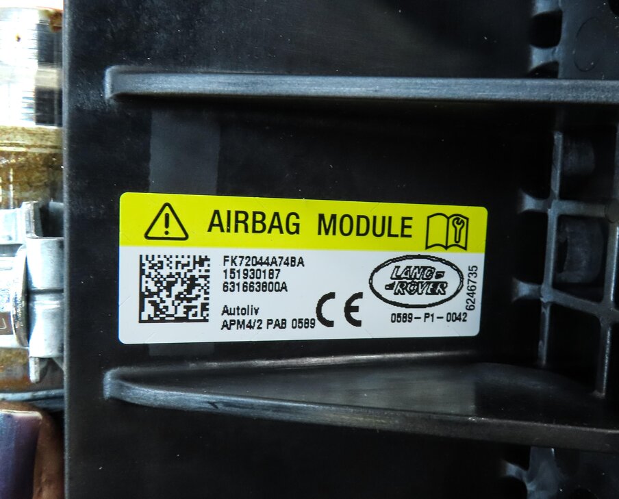 Thumbnail 6: 2015-2019 LAND ROVER DISCOVERY SPORT (L550) RIGHT PASSENGER DASH AIRBAG AIR BAG