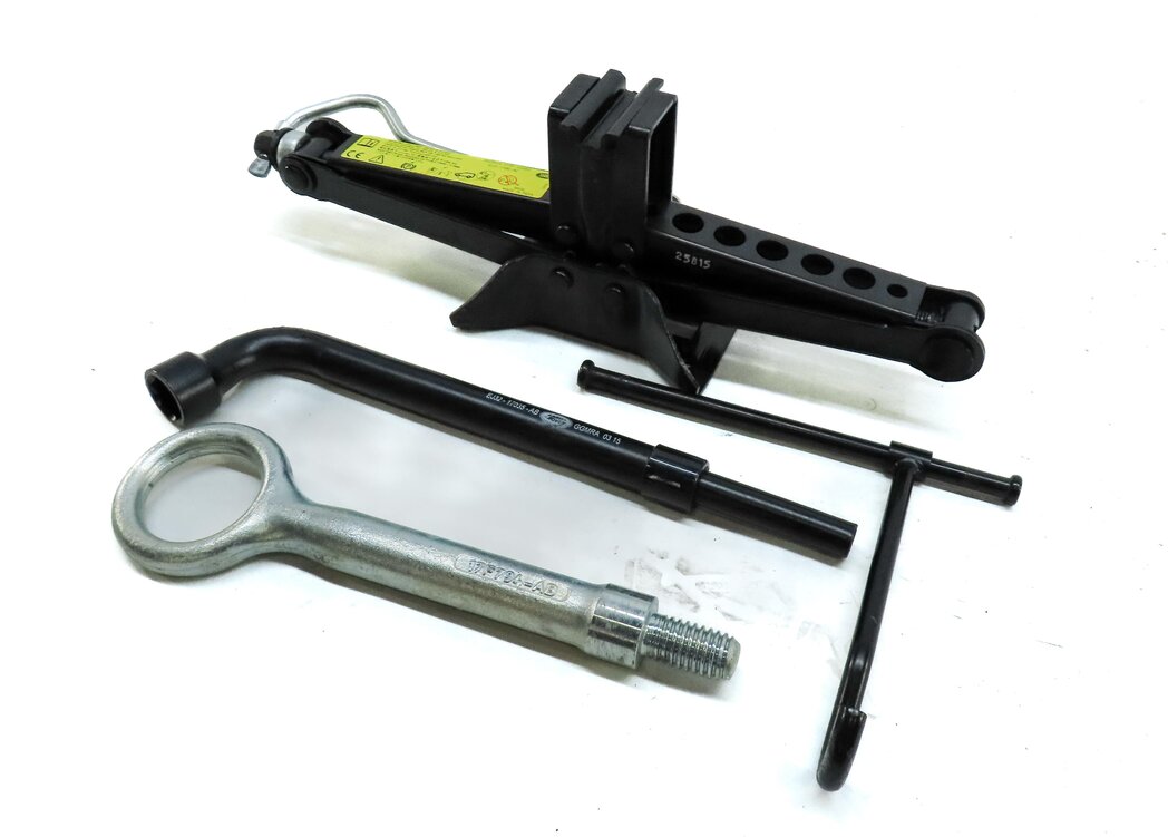 Thumbnail 3: 2015-2022 LAND ROVER DISCOVERY SPORT (L550) SPARE TIRE JACK LUG WRENCH TOOL SET