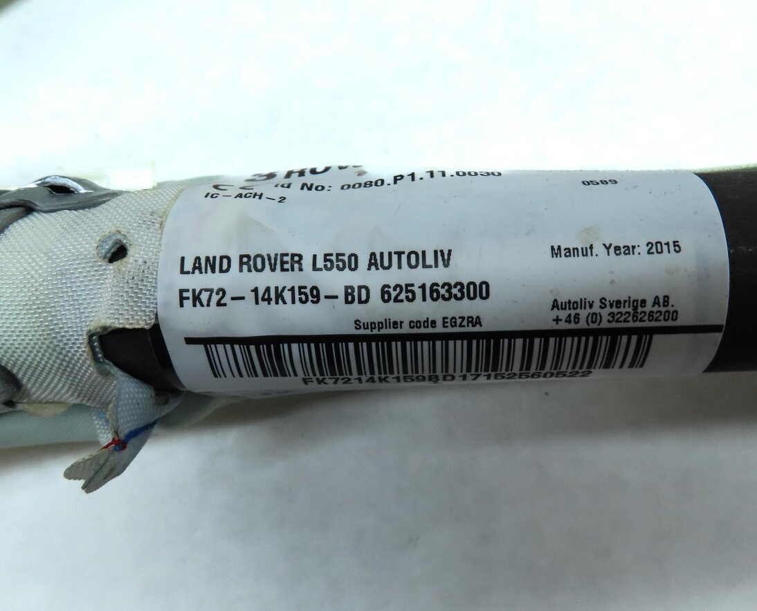 Thumbnail 5: 15-19 LAND ROVER DISCOVERY SPORT (L550) RIGHT SIDE ROOF CURTAIN AIRBAG AIR BAG