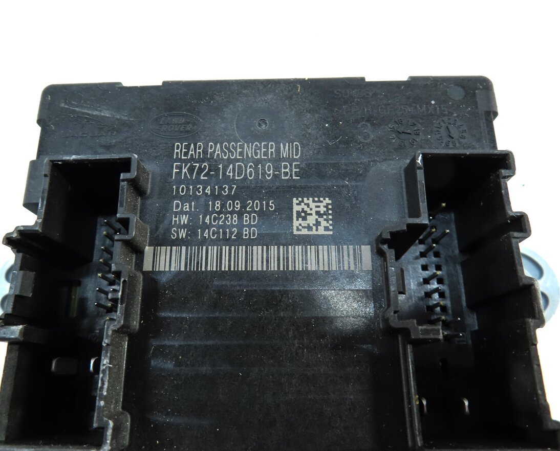 Thumbnail 4: 2016 LAND ROVER DISCOVERY SPORT L550 REAR RIGHT DOOR CONTROL MODULE FK7214D619BE