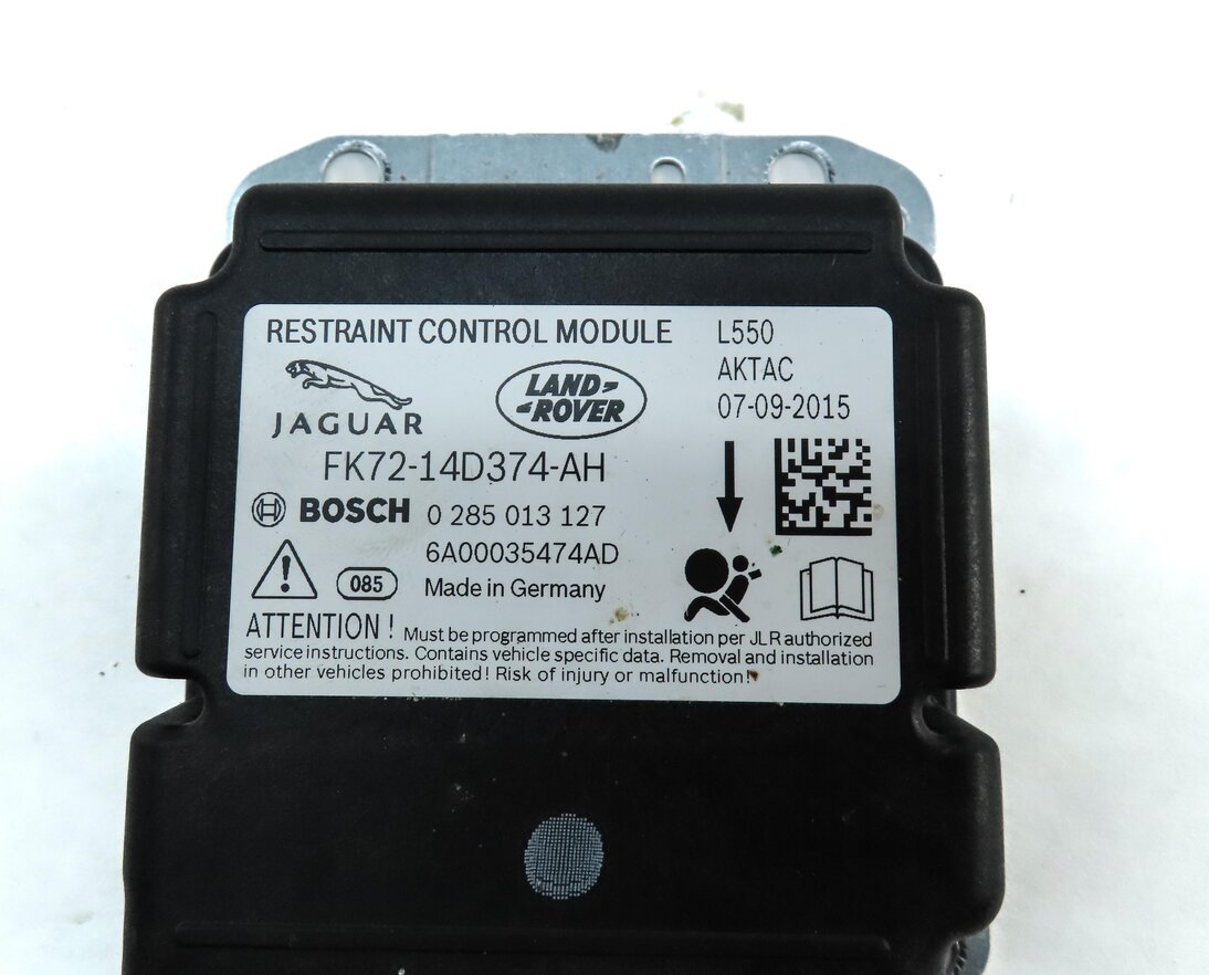 Thumbnail 4: 2015-2019 LAND ROVER DISCOVERY SPORT (L538) SRS BAG CONTROL MODULE