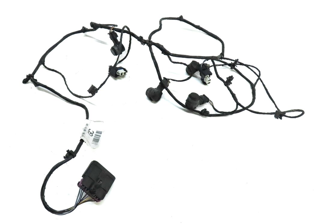 Thumbnail 4: 2016 DISCOVERY SPORT (L550) FRONT PARK ASSIST PDC SENSOR SET4 (BLACK) w/ HARNESS