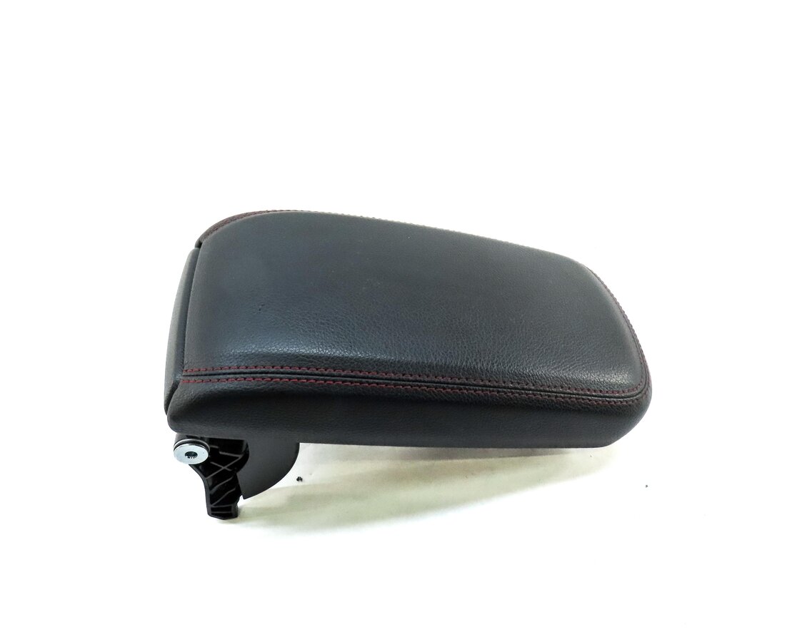 Thumbnail 4: 14-15 MERCEDES CLA45 AMG (C117) FRONT CENTER CONSOLE ARMREST LID (BLACK LEATHER)