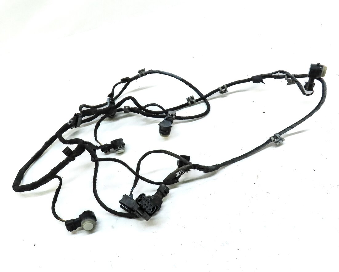 2014 MERCEDES CLA45 AMG C117 REAR PARK ASSIST PDC SENSOR SET5 (WHITE) & HARNESS