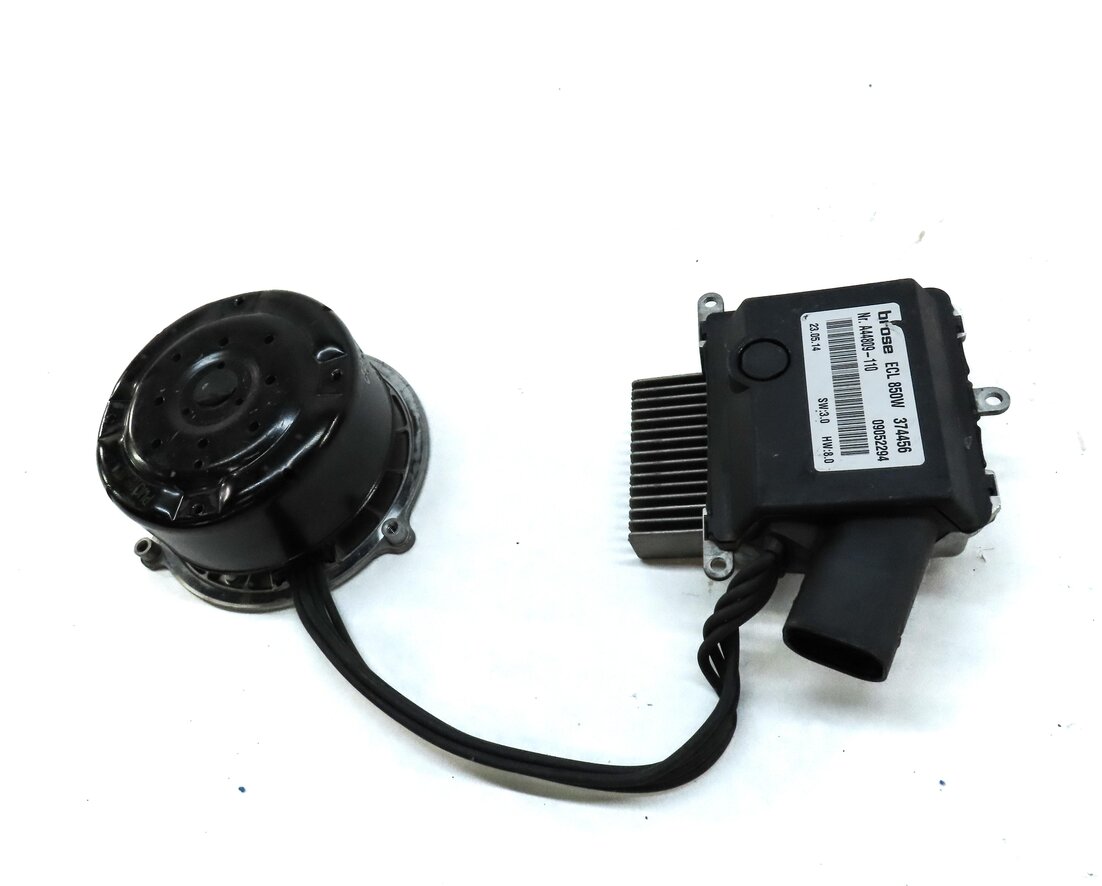 Thumbnail 2: 12-20 MERCEDES C E GLA S CLS SLK W204 W212 W231 W218 COOLING FAN MOTOR w/ MODULE