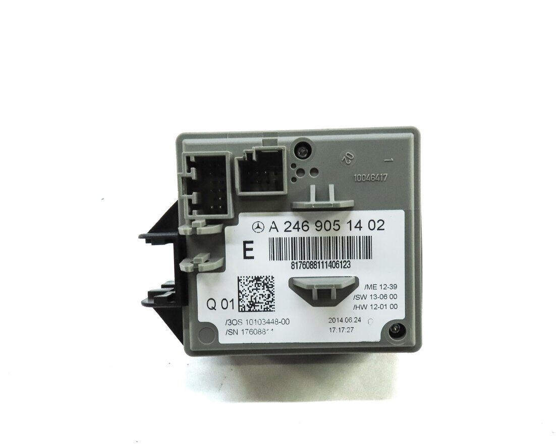 Thumbnail 4: 2014-2015 MERCEDES BENZ CLA45 AMG CLA250 (C117) IGNITION SWITCH MODULE