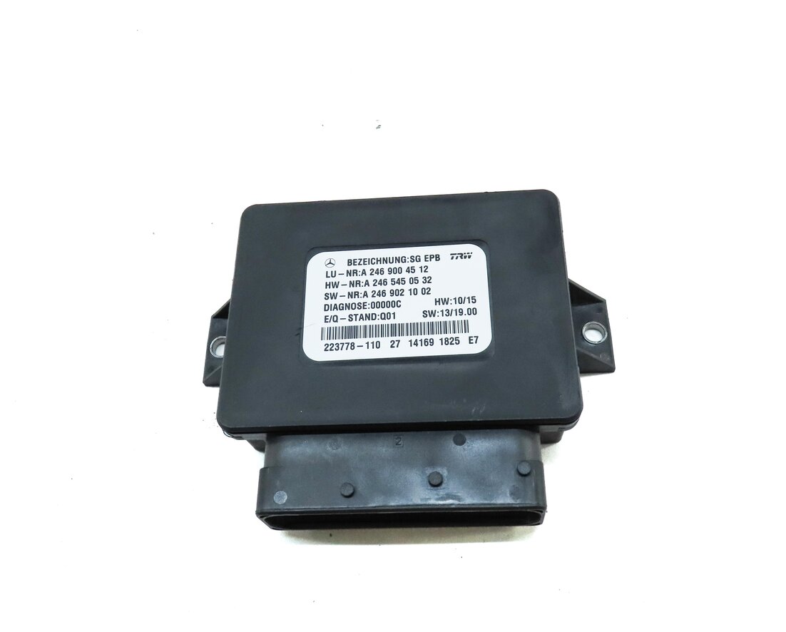 Thumbnail 2: 2014 MERCEDES CLA45 AMG (C117) EMERGENCY HILL PARKING E-BRAKE CONTROL MODULE