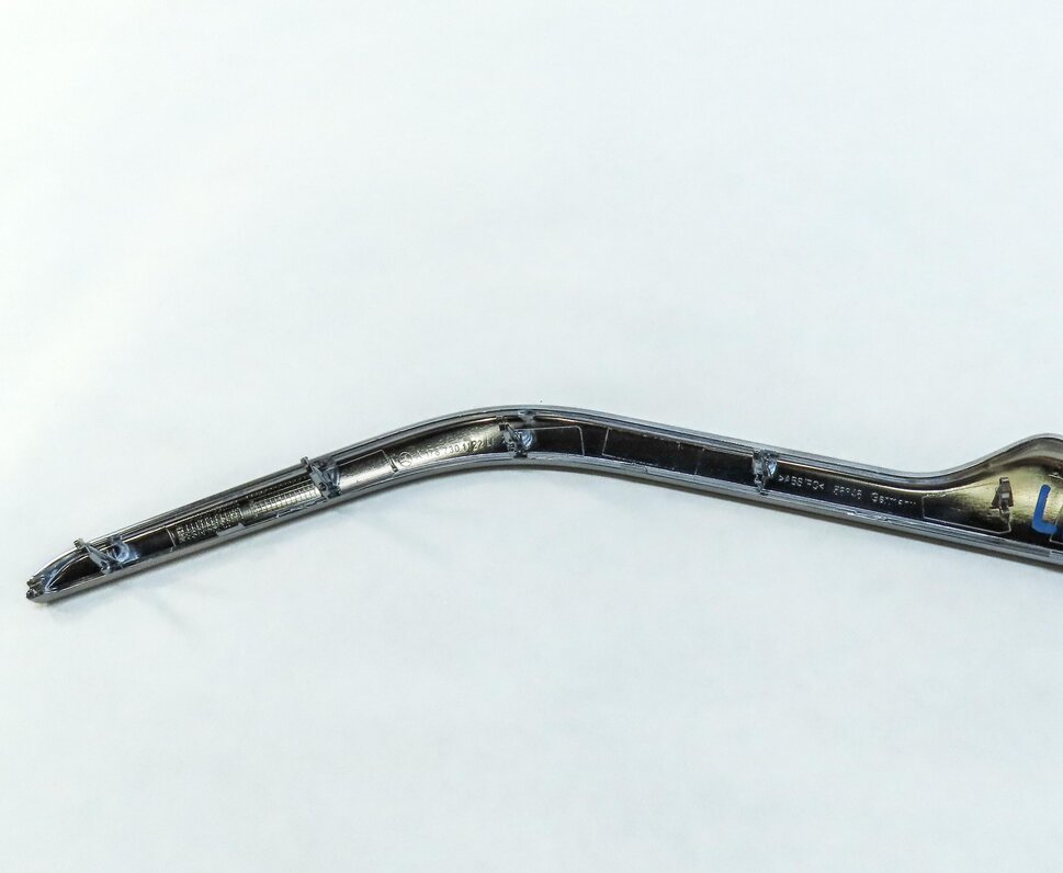 Thumbnail 5: 2014 MERCEDES CLA45 AMG C117 FRONT REAR LEFT RIGHT DOOR SILVER CHROME TRIM SET4