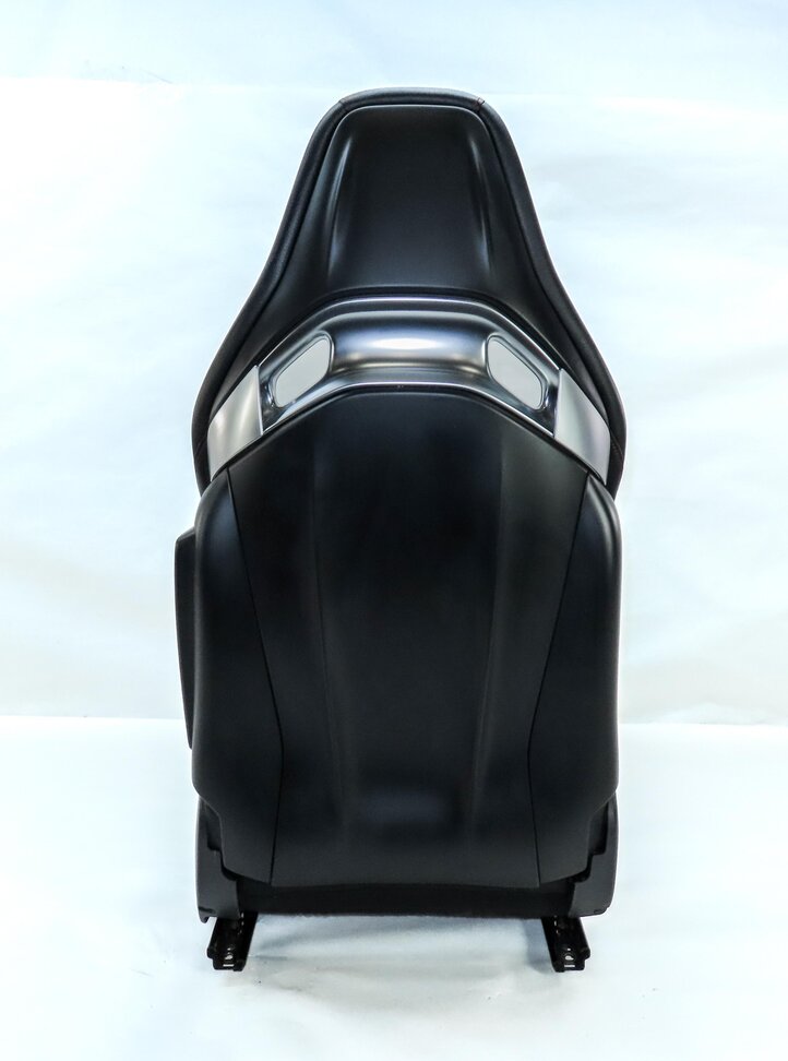 Thumbnail 10: 14-15 MERCEDES CLA45 AMG C117 FRONT LEFT RECARO ///AMG SEAT ASSEMBLY BLACK & RED