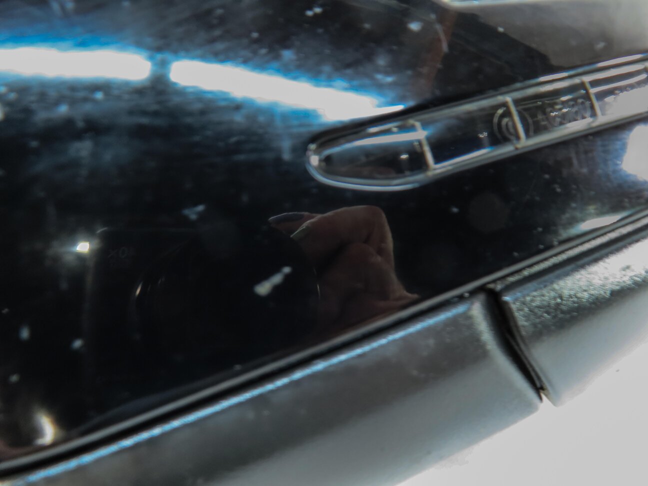 Thumbnail 7: 2014-2016 MERCEDES CLA-CLASS (C117) LEFT BLIND SPOT AUTODIM DOOR MIRROR (BLACK)