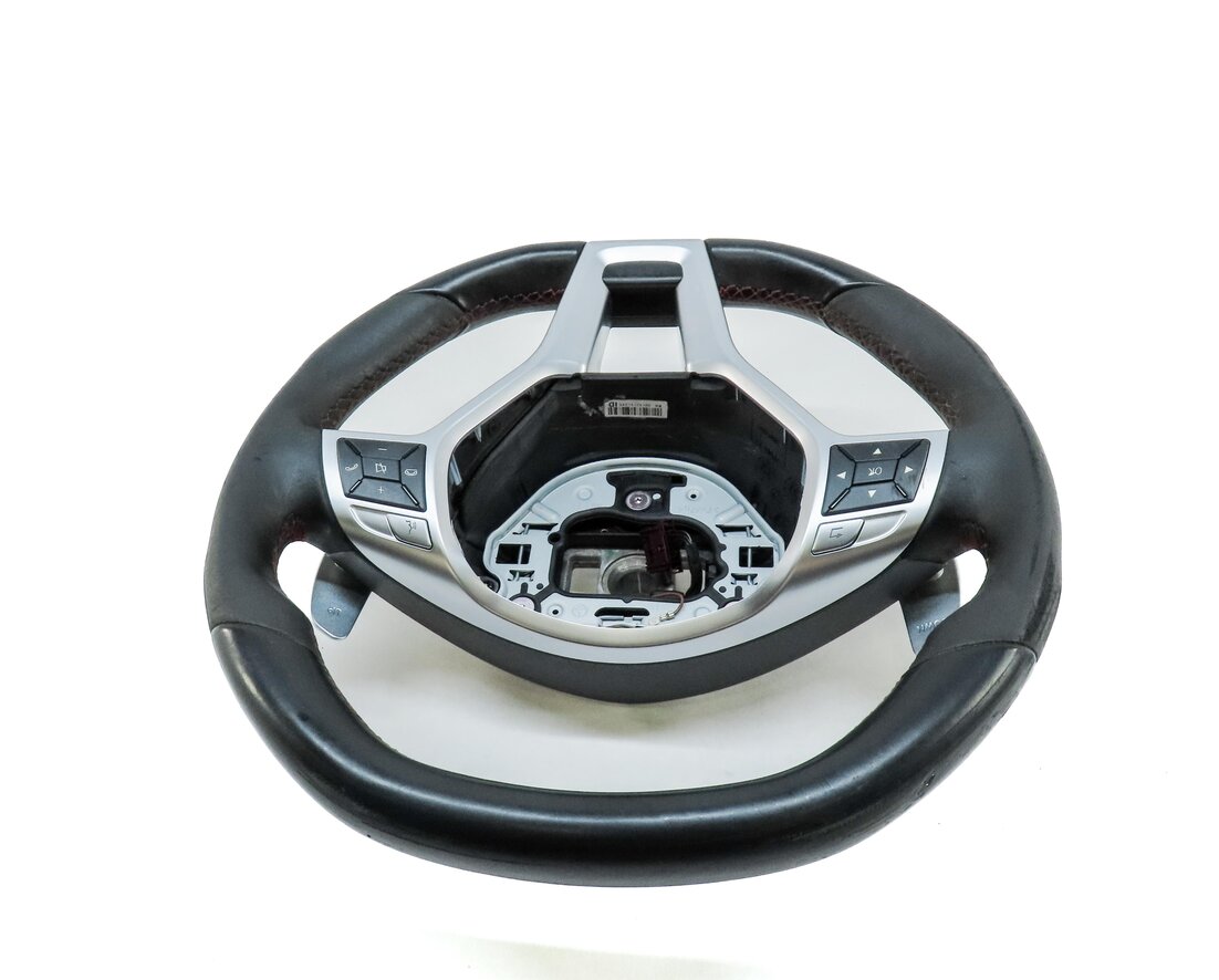 Thumbnail 4: MERCEDES 14 CLA45 AMG SLK250 SLK55 AMG SLK350 3 SPOKE FLAT BOTTOM STEERING WHEEL