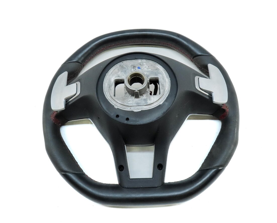 Thumbnail 5: MERCEDES 14 CLA45 AMG SLK250 SLK55 AMG SLK350 3 SPOKE FLAT BOTTOM STEERING WHEEL