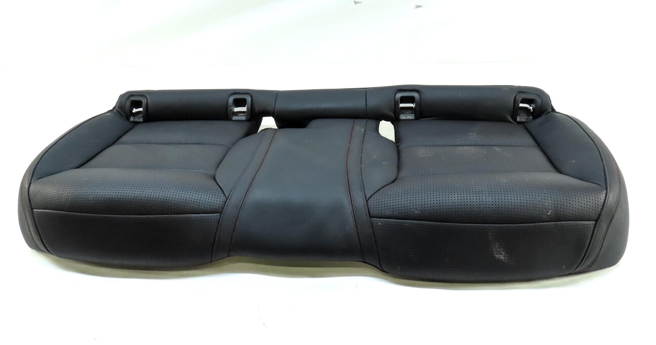 Thumbnail 2: 2014 MERCEDES CLA45 AMG C117 REAR LOWER ///AMG SEAT CUSHION BLACK w/ RED STITCH
