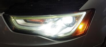 Thumbnail 2: 13-17 AUDI A5 S5 (B8 8T) LEFT DRIVER XENON HID HEADLIGHT LIGHT LAMP (NON AFS)
