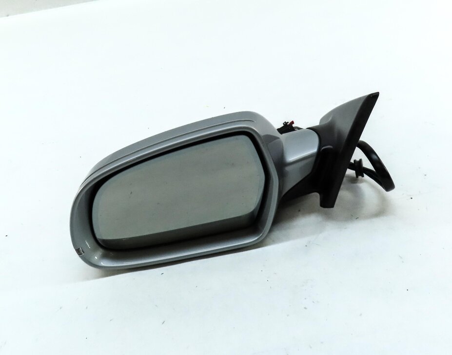 09-14 AUDI A5 S5 (B8 8T) LEFT DRIVER HEATED AUTODIM MEMORY DOOR MIRROR (SILVER)