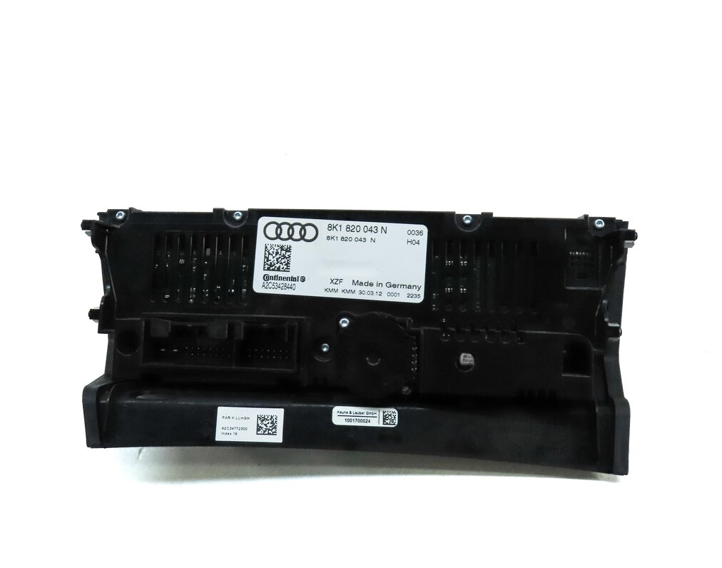 Thumbnail 6: 09-13 AUDI A5 S5 Q5 (B8 8T 8R) FRONT HEATER A/C TEMPERATURE CONTROL (DUAL ZONE)