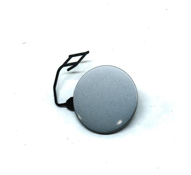 Thumbnail 2: 2013 AUDI A5 (B8 8T) REAR TOW HOOK COVER TRIM (ICE SILVER METALLIC P5)