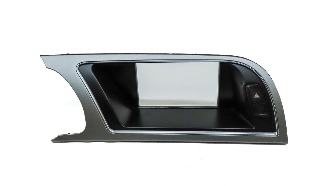 Thumbnail 2: 2013 AUDI A5 (B8 8T) DASH RADIO NAVIGATION SCREEN SURROUND TRIM w/ HAZARD SWITCH