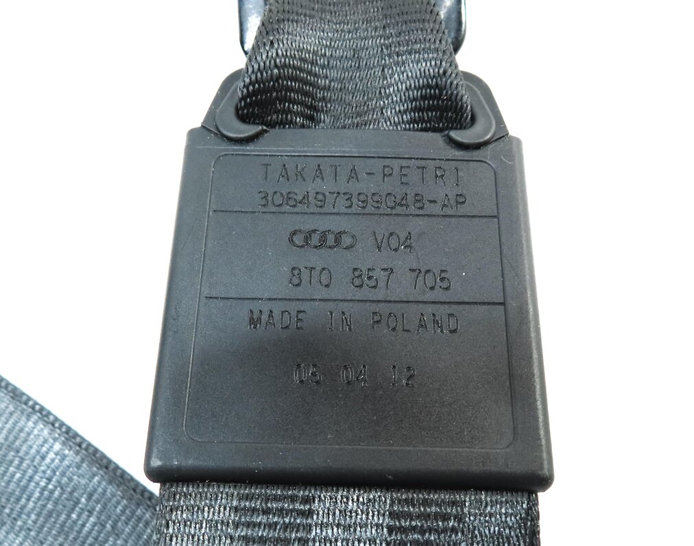 Thumbnail 4: 2008-2017 AUDI A5 S5 (B8 8T) COUPE LEFT FRONT DRIVER SEATBELT RETRACTOR (BLACK)